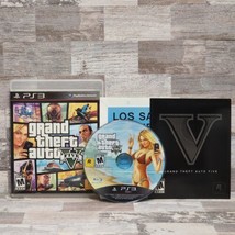 Grand Theft Auto 5 V PS3 CIB W/ Map + Manual - PlayStation 3 - $12.86