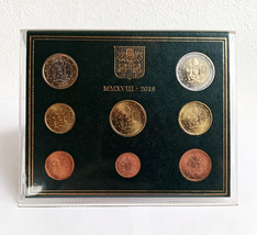 Vatican Coins Set 2018 Euro Coins Pope Francis Official Mint Pack 04202 - £106.22 GBP