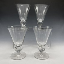 Duncan Miller Clear Canterbury Water Goblets 8oz Vintage Glasses Footed ... - $35.74