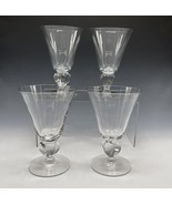 Duncan Miller Clear Canterbury Water Goblets 8oz Vintage Glasses Footed ... - $48.98 CAD