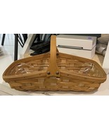 Longaberger Blossom Basket Rectangle At Home Gardens Plastic Protector 2005 - $42.56
