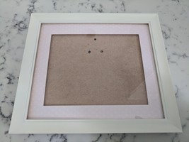 Hallmark Off-White Picture Frame Optional Pink Dots Matt 5x6 or 7x8 - £15.98 GBP