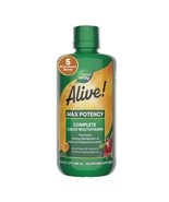 2/2026 Nature&#39;s Way Alive! Max Potency Complete Liquid Multivitamin for ... - $58.33 CAD