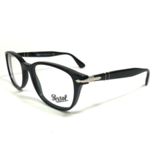 Persol Eyeglasses Frames 3163-V 95 Black Square Full Rim 54-19-145 - £109.78 GBP