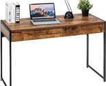 Home Office Desk, 44 In Rustic - £188.22 GBP