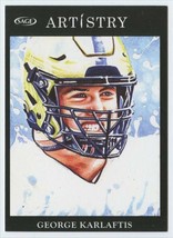 2022 SAGE Artistry Black Border #94 George Kaplaftis NM Near Mint ID:66223 - $2.96