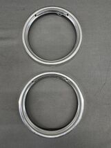 1964 Chevy Impala Belair Biscayne Headlight Bezels Buckets Trim Rings Mo... - $54.63