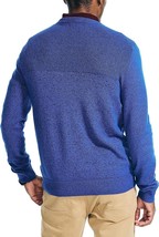 Nautica Men&#39;s Sustainably Crafted Textured Crewneck Sweater, Cobalt Blue-Large - $33.14