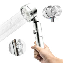 High Pressure Shower Head Nozzle Water Saving 300 Holes Handheld Super Booster - £1,159.15 GBP