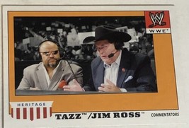 Tazz Jim Ross WWE Heritage Topps Trading Card 2008 #72 - $1.97
