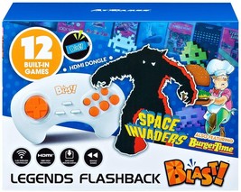 Legends Flashback Blast!, Space Invaders, Retro Gaming, Blue - £11.43 GBP