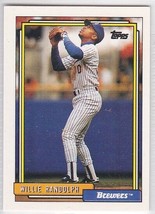 M) 1992 Topps Baseball Trading Card - Willie Randolph #116 - $1.97