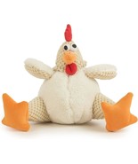 Checkers Fat Rooster Squeaker Plush Pet Toy for Dogs &amp; Puppies - £25.94 GBP