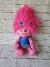 DreamWorks Plush Trolls Poppy Doll Stuffed 20 Inch Pink Kids Toy - £14.91 GBP