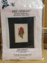 Christmas Boughs Brazilian Embroidery Pattern #1291 MBE Designs Vintage  - £23.73 GBP