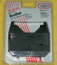 New 2 Nu-Kote Brand Ribbons for Brother AX-10, EM-30, Panasonic and others - $13.06