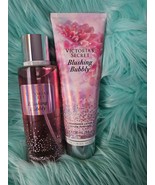 Victoria Secret Blushing Bubbly Fragrance Mist &amp; Body Lotion 2pc Set - £36.76 GBP