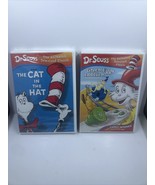 Lot Of 2 Dr. Seuss DVDs - The Cat in the Hat, Green Eggs And Ham - £6.92 GBP