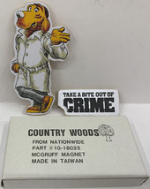 Group of 4 McGruff the Crimedog Large Magnet Sets in Original Boxes - $14.00