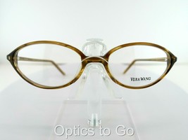 VERA WANG V 008 TABAC 50-17-140 LADIES PETITE Eyeglass Frame - £20.83 GBP