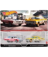 Hot Wheels Premium &#39;63 Plymouth Belvedere 426 Wedge + &#39;65 Dodge Coronet ... - $24.27