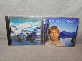 Lot of 2 John Denver CDs: Rocky Mountain Christmas, Christmas Like a Lullaby - £7.41 GBP