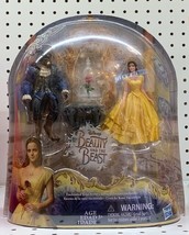 NEW Disney Beauty &amp; the Beast Enchanted Rose Scene Doll/Figurine Set NEW... - $9.49