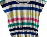 Old Navy Peplum Top Girls Size L Multicolor  Striped Jersey Top - $8.93