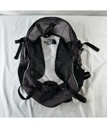 The North Face Recon Backpack Hiking School Day Pack Black Gray Heavy Du... - $49.49