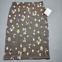 LuLaRoe Cassie Women Skirt Size S Black Floral Midi Whimsy Tube Stretch ... - £10.79 GBP