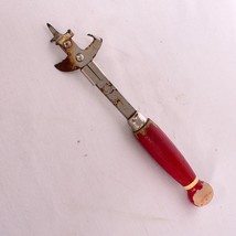 Vintage Red Handle Can Opener - £10.77 GBP