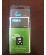 Dymo Return Address Label - 2X 200 roll White  3/4” X 2” (30578) - $40.20 CAD