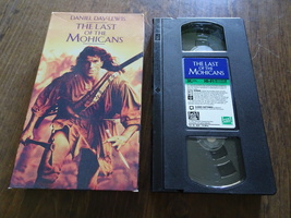 The Last of the Mohicans - VHS Tape with Daniel Day-Lewis (1992) - £5.51 GBP