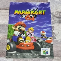 Mario Kart 64 Nintendo 64 N64 Manual Instruction Booklet Only - £5.91 GBP