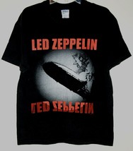 Led Zeppelin T Shirt Vintage 2002 Myth Gem 1st Album Cover Pic Size Large - £52.20 GBP