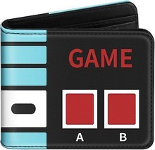Bistup Boys Wallet Cute Leather Bifold Wallet Cool Video Game for Teen Boys - $373.76 MXN