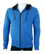 Lululemon Studio Hoodie Mens M Blue Lightweight Yoga Jacket Inspiration ... - $92.14