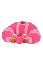 Rattle Fuchsia-Pink Baby Seating Support Cushion Baby Seat - £34.38 GBP