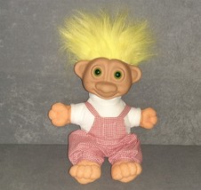 Soma Troll Doll Light Up Glowing Green Eyes 10&quot; [Works] - £16.06 GBP