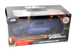 Fast & Furious Brians Nissan GT-R (R35) Jada 1:32 Diecast Model Car New In Box - $19.99