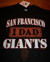 San Francisco Giants #1 Dad Mlb Baseball T-Shirt Medium New w/ Tag - £15.92 GBP