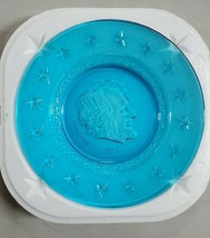 Wheaton Nuline Millville New Jersey Presidential Plate Abe Lincoln Blue ... - $19.80