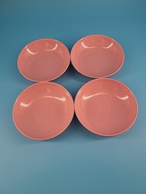 Melamine 5 Inch Dessert Bowl Pink Set Of 4 - $15.00