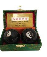 THY ARTS Baoding Balls Chinese Health Massage Exercise Stress Balls - Bl... - £6.60 GBP