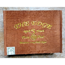 The Edge Rocky Patel Long Filler Cigar Box Robusto Corojo Wooden 8 3/8x6... - $8.86