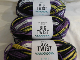 Big Twist Living Authentic lot of 3 Dye Lot 196252 - £12.56 GBP