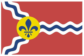 Saint  Louis Missouri City Flag Sticker Decal F432 - £1.53 GBP+
