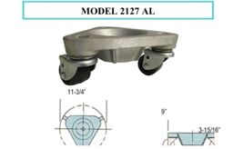 Bond Caster Dolly 2127 AL Aluminum Body 600Lbs Capacity Wide Cup Wheels - $87.29