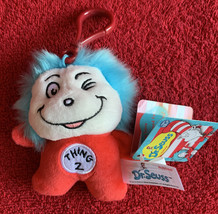 2018 Aurora World Plush - Dr. Seuss - THING 2 (Plastic Key Clip - 5 inch... - £7.19 GBP