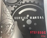 2002 HONDA VTX1800C VTX Service Shop Repair Manual OEM - $23.97